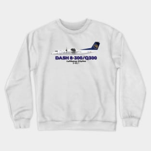 DeHavilland Canada Dash 8-300/Q300 - Lufthansa Cityline Crewneck Sweatshirt